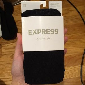 Express patterned tights
